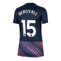 Koszulka piłkarska Tottenham Hotspur Lucas Bergvall #15 Strój wyjazdowy dla kobiety 2026-27 tanio Krótki Rękaw